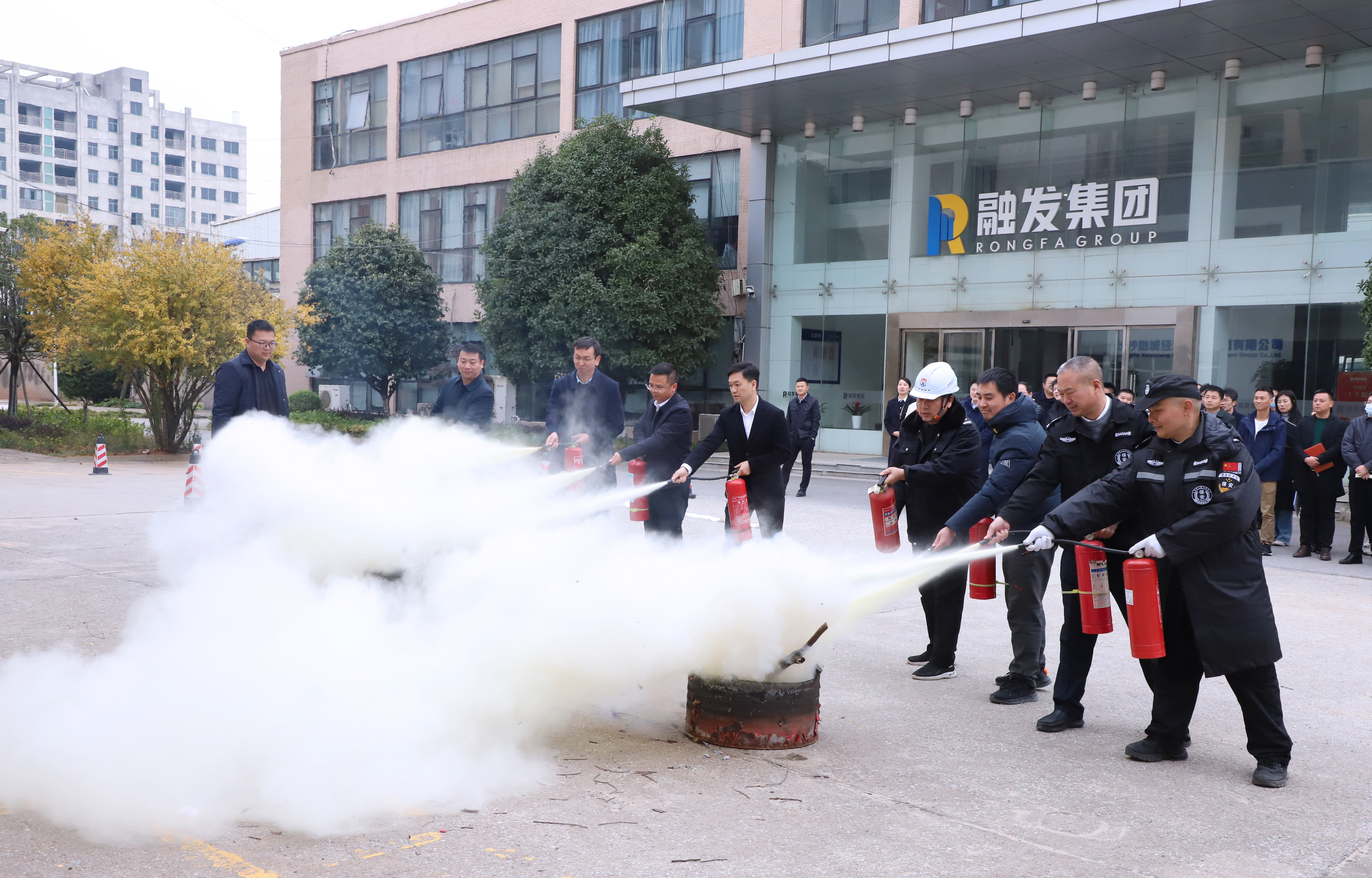 培訓(xùn)+演練！筑牢消防安全“防火墻”